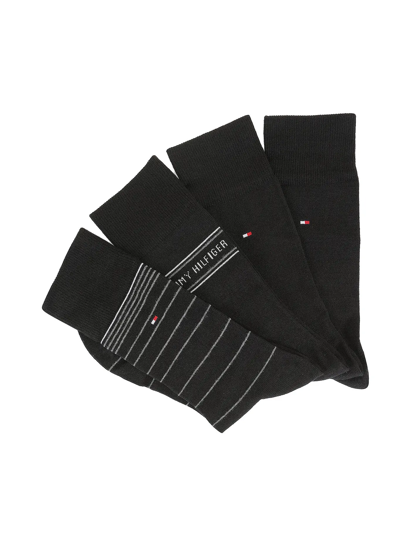 TOMMY HILFIGER | Socken Geschenkebox 4er pkg jeans | schwarz